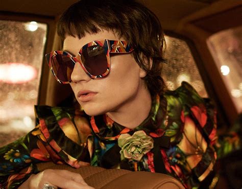 linea gucci occhiali2017|Gucci Eyewear 2017 Spring / Summer Campaign .